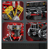 4719pcs Reobrix 33017 Engine V12
