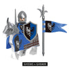 G0149 G0155 Medieval Black Hawk Knight Warhorse Minifigures(new, updating)
