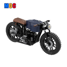(Gobricks version) 403pcs MOC BMW R100 serie Air Boxer Moto Cafe Racer