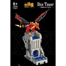 1176PCS XJD JD046 Dungeons & Dragons：Medieval Dice Tower