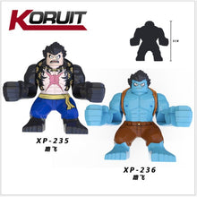 XP235 XP236 Anime Series Luffy Big Minifigure