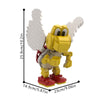 (Gobricks version) 634pcs MOC-160717 Red Koopa Paratroopa - Posable Display Figure 01 - Super Mario Bros