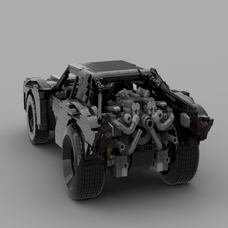 Ucs Batmobile 1285pcs MOC-91723 UCS Batmobile 2022 Robert Pattinson Matt Reeves – Joy ...