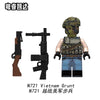 N719-722 Vietnam War Series: U.S. Forces and North Vietnam Minifigures