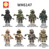 WM6147 special forces series Minifigures