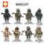 WM6147 special forces series Minifigures