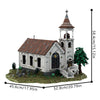(Gobricks version) 4796pcs MOC-181146 Western Church - Valentine Red Dead Redemption 2