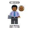 MB1013-MB1018 The Office (movie series) Minifigures