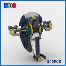 545pcs MOC-106737 Jango`s Slave 1 (75312 MOD)