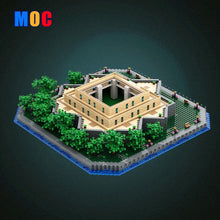 (Gobricks version)  MOC-49317 Statue of Liberty - Base Add-on compatible 21042