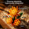 585pcs MiYoo 33114 Chrysanthemum Conch