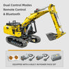1246pcs JIESTAR Full-Function Tracked Excavator (WIth Remote Control)