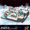 4232 PCS Mouldking 12029 Christmas Train Paradise (Dynamic Version)