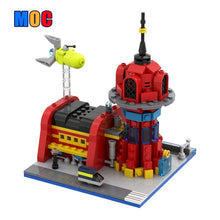 (Gobricks version)389pcs MOC-29365 Micro Planet Express