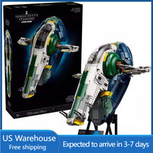(Ship from US warehouse) 2970 pcs Jango Fett's Starship