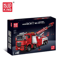 4883PCS MOULDKING 17027 Road Rescue Car Red