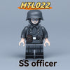 HTL022-026 WWII German M40 Waffen-SS Minifigures