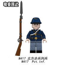 N417-422 Union Infantry Cavalry Minifigures (new, updating)