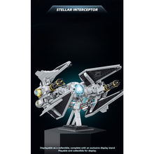 1109pcs ZAPE 98001 Stellar Interceptor
