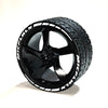 4pcs The Rims & Tires for Ferrari SP3