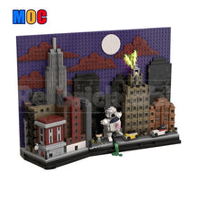 (Gobricks version) 2447pcs MOC-200209 Ghost busters : New York City skyline