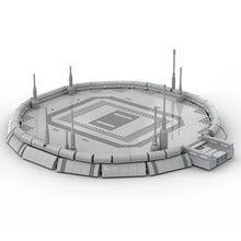 1074pcs MOC-116074 Kamino Modular Landing Platform