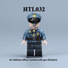 HTL029-033 WW2 German Air Force Squad Minifigures