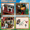 (Gobricks version) 3898pcs MOC Hayao Miyazaki Animation Scene Collection
