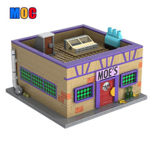 (Gobricks version) 840pcs MOC-152941 Modular Moe's Tavern