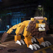 (Gobricks version) 214PCS MOC Indigo park——the enchanted lion