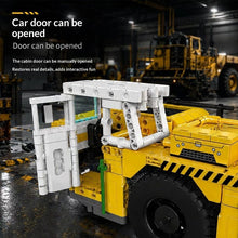 1730PCS MouldKing 17101/17102 Yellow Mining Articulated Dump Truck/Red Mining Articulated Dump Truck