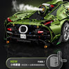 3838pcs GULY 10628 Koenigsegg 1：8 Electroplating version