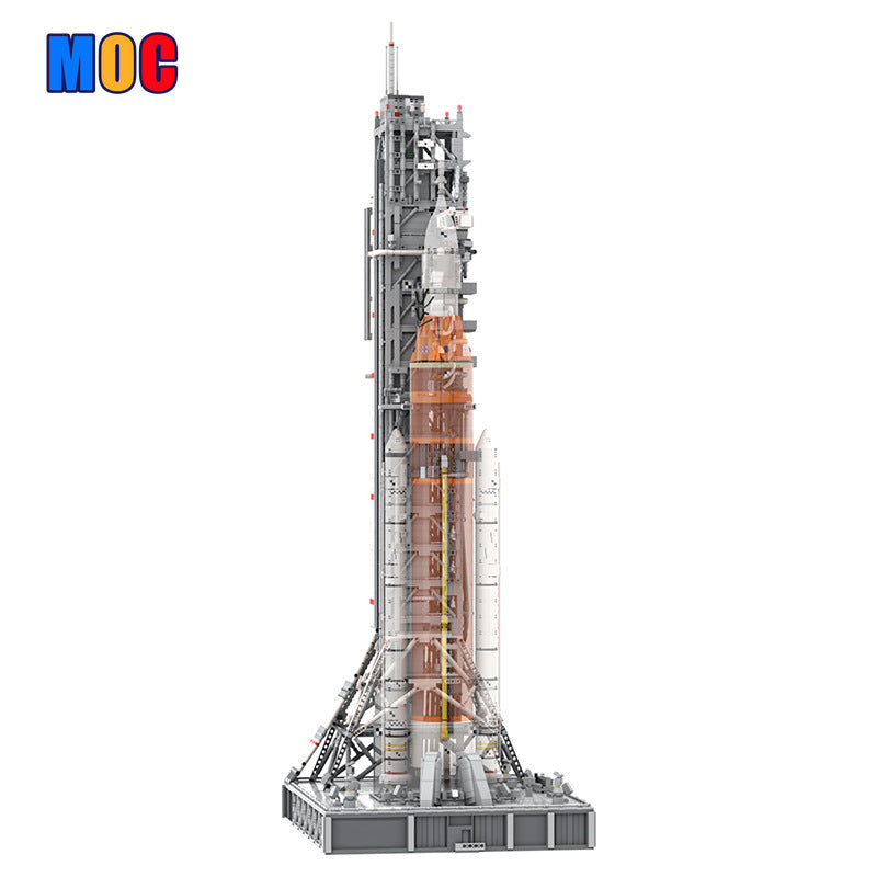 9944pcs MOC-136982 SLS Mobile Launcher – Joy Bricks 9944pcs MOC-136982 SLS Mobile Launcher – Joy Bricks