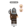 V1006 medieval castle series militia warriors Minifigures