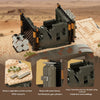 1739pcs Xbert 66145 Underground Shelter [With Lighting Kit]