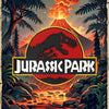 (Gobricks version) 1107pcs MOC-211353 Jurassic Park Logo Wall Display