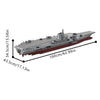 (Gobricks version) 10019PCS MOC-184735 1/200 China Navy Air Carrier #18 FUJIAN(Type003)