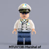 MTUV138-MTUV141 German Luftwaffe Field Marshal (World War II) minifigures