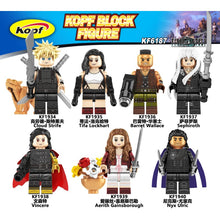 KF6187 Game Series Claude Vincent Alice Barrett Minifigures