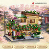 1935pcs H1006/H1007/H1020 Japanese Street Scene