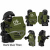 YZ00116A-00127A Operation Delta Force (without weapons) - Military Special Forces Minifigures