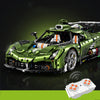 3838pcs GULY 10628 Koenigsegg 1：8 Electroplating version