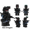 YZ00116A-00127A Operation Delta Force (without weapons) - Military Special Forces Minifigures