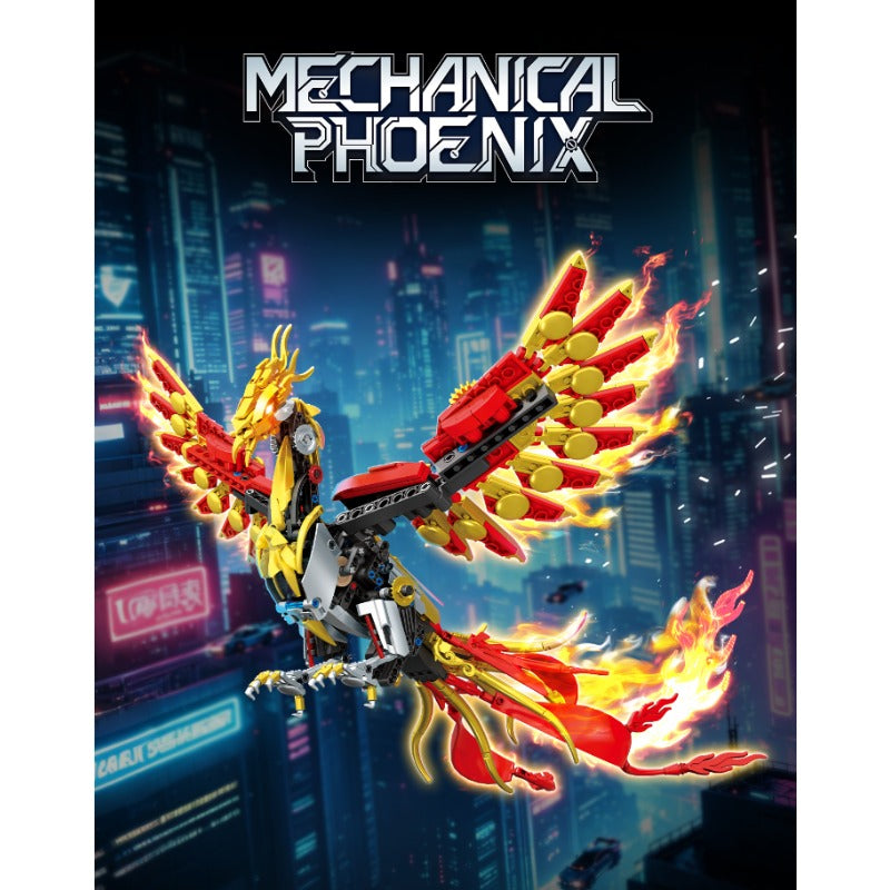 901PCS Mechanical Phoenix – Joy Bricks
