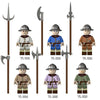 YL021-026 Medieval cotton armor militia Minifigures (new, updating)