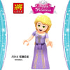 F010-017 Disney animated series characters Cinderella Fairy Yeast Elsa Ariel Princess Minifigures