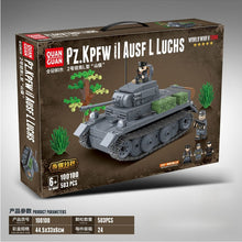 503pcs QUANGUAN 100100 PZ.KPFW II AUSF L LUCHS