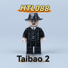 HTL086-089 Secret Police Series Minifigures