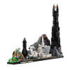 (Gobricks version) 800pcs+ MOC Movie Lord of the Rings Architecture Skyline