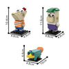 (Gobricks version) 307pcs MOC-212231 Phineas & Ferb, & Perry the Platypus
